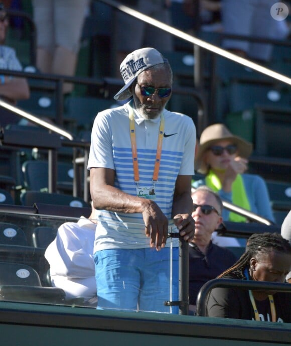 Richard Williams lors du tournoi de tennis Masters 1000 de Miami, au Crandon Park Tennis Cente à Key Biscayne, Floride, Etats-Uni, le 21 mars 2018.