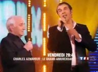 Charles Aznavour : pour ses 85 ans, il a invité Carla Bruni, Line Renaud, Amandine Bourgeois et Emmanuel Moire ! La fête a lieu ce soir : regardez la bande-annonce !