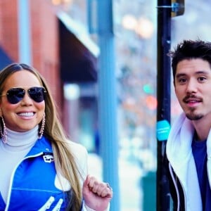 Mariah Carey et Bryan Tanaka font du shopping à Aspen. Le 22 décembre 2018.