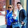Mariah Carey et Bryan Tanaka font du shopping à Aspen. Le 22 décembre 2018.