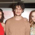 Laetitia Casta, Louis Garrel et Lily-Rose Depp - Avant-première du film "L'Homme fidèle" au cinéma MK2 Bibliothèque à Paris, le 17 décembre 2018. © Coadic Guirec/Bestimage