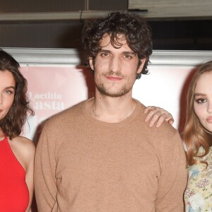 Laetitia Casta, Louis Garrel et Lily-Rose Depp - Avant-première du film "L'Homme fidèle" au cinéma MK2 Bibliothèque à Paris, le 17 décembre 2018. © Coadic Guirec/Bestimage