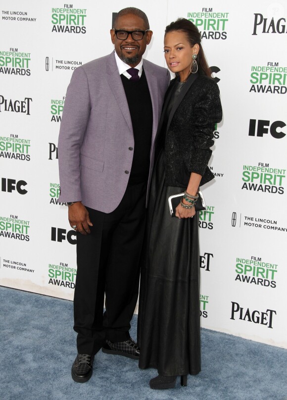 Keisha Whitaker, Forest Whitaker - Tapis rouge - Film Independent Spirits Awards à Los Angeles Le 01 mars 2014