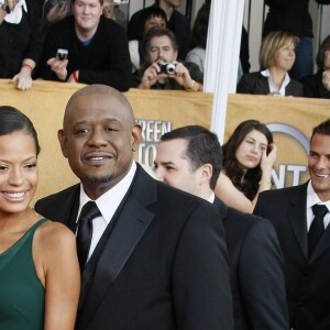 Forest Whitaker et sa femme aux Screen Actors Guild Awards de Los Angeles en 2009.