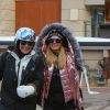 Exclusif - Paris Hilton se promène dans les rues de Aspen le 28 décembre 2018.