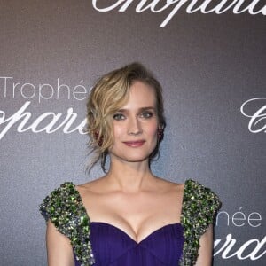 Diane Kruger (marraine du Trophée Chopard 2018) lors de la soirée de remise du Trophée Chopard 2018 pendant le 71ème Festival International du Film de Cannes, à l'hôtel Martinez, à Cannes, France, le 14 mai 2018. © Olivier Borde/Bestimage