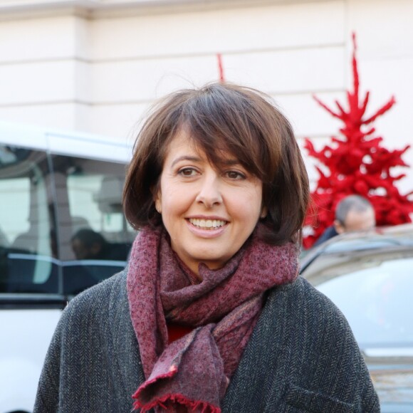 Valérie Bonneton - Arrivées à l'enregistrement de l'émission "Vivement Dimanche" au studio Gabriel à Paris. Le 17 décembre 2018