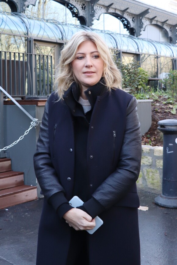 Amanda Sthers - Arrivées à l'enregistrement de l'émission "Vivement Dimanche" au studio Gabriel à Paris. Le 17 décembre 2018