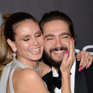 Heidi Klum et son fiancé Tom Kaulitz à l'after party InStyle and Warner Bros lors de la 76ème cérémonie annuelle des Golden Globe Awards au Beverly Hilton Hotel à Los Angeles, Californie, Etats-Unis, le 6 janver 2019.  Celebs attending the 2019 InStyle and Warner Bros during the 76th Annual Golden Globe Awards After-Party at The Beverly Hilton Hotel in Beverly Hills, CA, USA, on January 6, 2019.06/01/2019 - Los Angeles