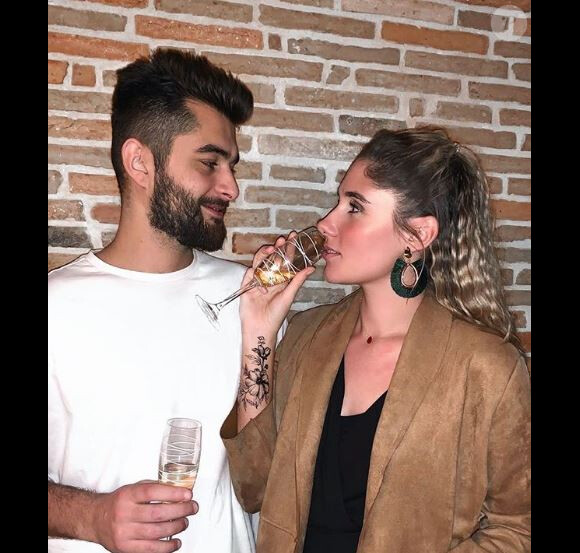 Jesta et Benoît le jour du Nouvel An, à Toulouse - Instagram, 2 janvier 2019