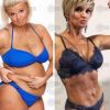 Kerry Katona a partagé ce montage sur Instagram pour dévoiler sa perte de poids, le 7 janvier 2019