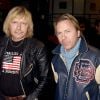 Renaud et son frère Thierry Séchan à Paris, le 18 février 2003.