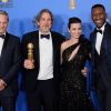 Linda Cardellini, Viggo Mortensen, Peter Farrelly, Mahershala Ali à la 76ème cérémonie annuelle des Golden Globe Awards au Beverly Hilton Hotel à Los Angeles, Calfornie, Etats-Unis, le 6 janver 2019.