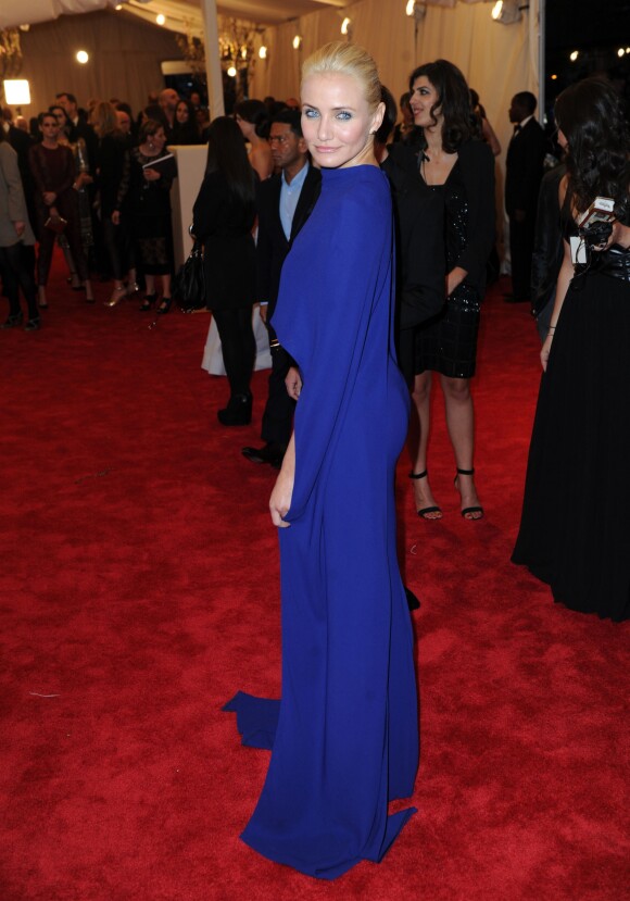 Cameron Diaz - Soiree "'Punk: Chaos to Couture' Costume Institute Benefit Met Gala" a New York le 6 mai 2013.