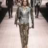 Carla Bruni-Sarkozy lors du défilé Dolce & Gabbana, collection prêt-à-porter printemps-été 2019 lors de la Fashion Week de Milan, le 23 septembre 2018.
