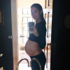 Lily Aldridge, enceinte. Novembre 2018.