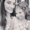 Lily Aldridge et sa fille Dixie. Mai 2018.