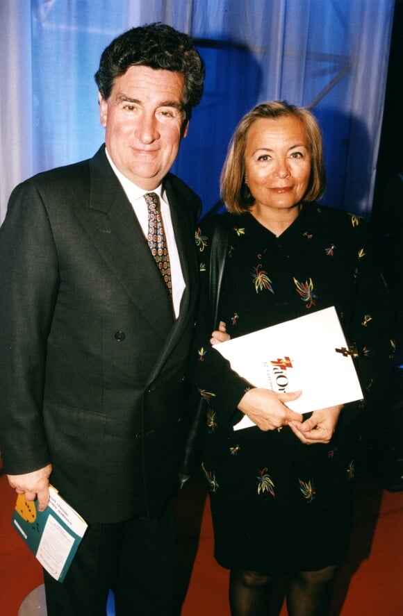 Xavier Gouyou-Beauchamps et sa femme 1998 -