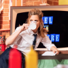 Marina Foïs animatrice de "Burger Quiz", c'est le 16 janvier 2019 sur TMC.