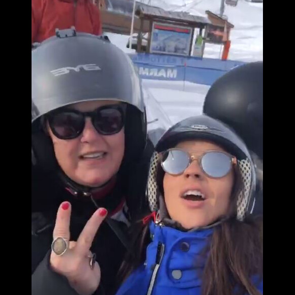 Rayane Bensetti et Denitsa Ikonomova complices au festival de l'Alpe d'Huez - 18 janvier 2019, Instagram