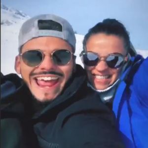 Rayane Bensetti et Denitsa Ikonomova complices au festival de l'Alpe d'Huez - 18 janvier 2019, Instagram