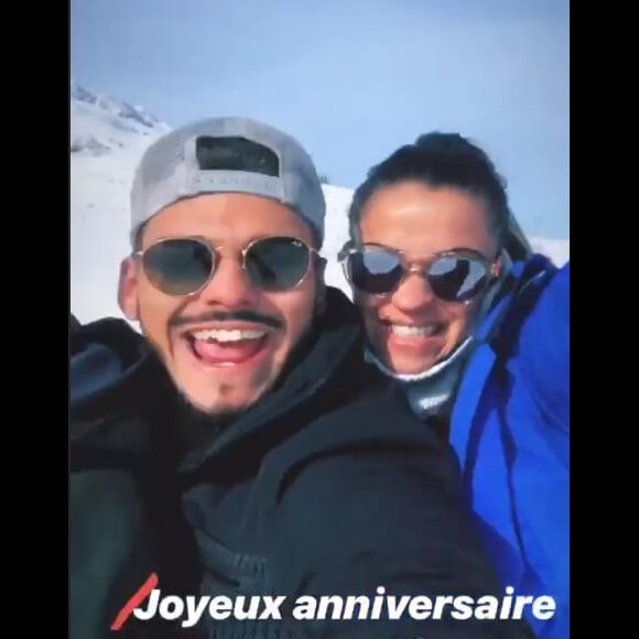 Rayane Bensetti et Denitsa Ikonomova complices au festival de l'Alpe d'Huez - 18 janvier 2019, Instagram