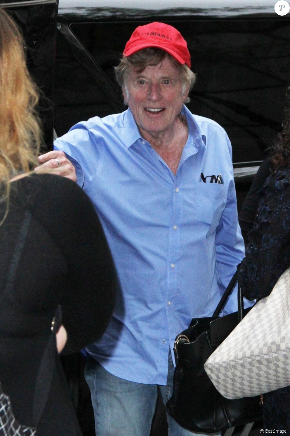 Robert Redford arrive à l'émission Today à New York le 20 septembre