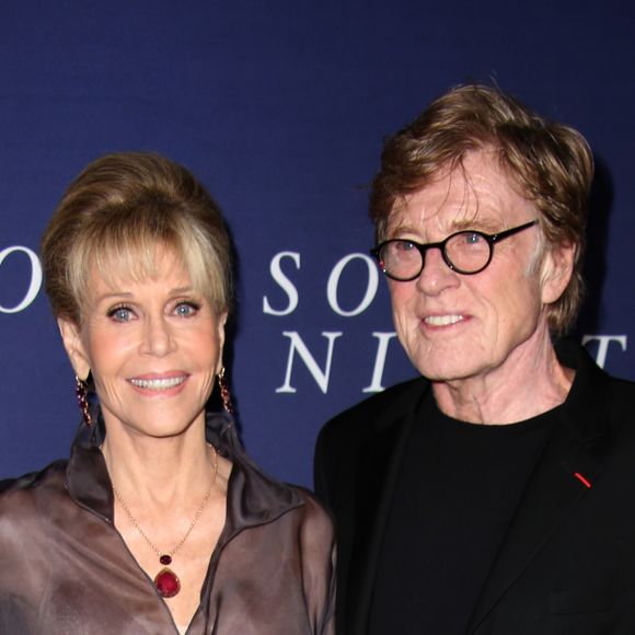 Jane Fonda et Robert Redford à la première de "Our Souls at Night" à New York, le 27 septembre 2017. © Sonia Moskowitz/Globe Photos via Zuma Press/Bestimage