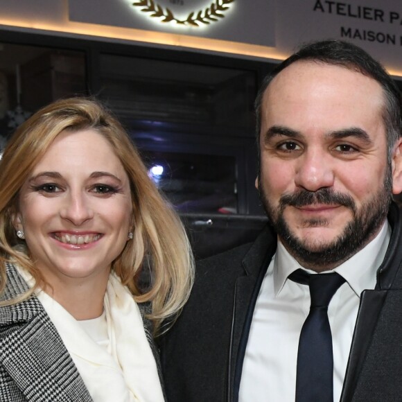 Exclusif - François-Xavier Demaison et sa compagne Anais Tihay - Arrivées lors de la 43ème cérémonie des Cesar à la salle Pleyel à Paris, le 2 mars 2018. © Stephane Kossman / Bestimage