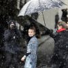 - Les célébrités arrivent au deuxième défilé Chanel au Grand Palais lors de la Fashion Week Haute Couture collection printemps/été 2019 de Paris, France, le 22 janvier 2019. © Veeren-CVS/Bestimage