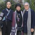  Géraldine Chaplin entourée de sa fille Oona Chaplin et son mari Patricio Castilla - Deuxième défilé de mode Haute-Couture printemps-été 2019 "Chanel" au Grand Palais à Paris. Le 22 janvier 2019 © Olivier Borde / Bestimage 