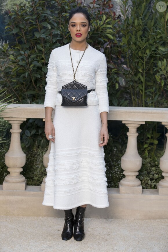 Tessa Thompson - Deuxième défilé de mode Haute-Couture printemps-été 2019 "Chanel" au Grand Palais à Paris. Le 22 janvier 2019 © Olivier Borde / Bestimage