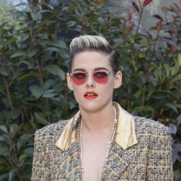 Kristen Stewart - Deuxième défilé de mode Haute-Couture printemps-été 2019 "Chanel" au Grand Palais à Paris. Le 22 janvier 2019 © Olivier Borde / Bestimage