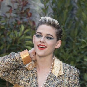 Kristen Stewart - Deuxième défilé de mode Haute-Couture printemps-été 2019 "Chanel" au Grand Palais à Paris. Le 22 janvier 2019 © Olivier Borde / Bestimage