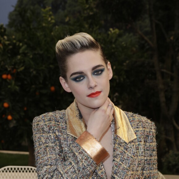 Kristen Stewart - Deuxième défilé de mode Haute-Couture printemps-été 2019 "Chanel" au Grand Palais à Paris. Le 22 janvier 2019 © Olivier Borde / Bestimage