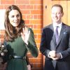 Catherine Kate Middleton, duchesse de Cambridge, arrive en visite chez "Family Action charity's Lewisham" à Londres dans le quartier de Lewisham le 22 janvier 2019.