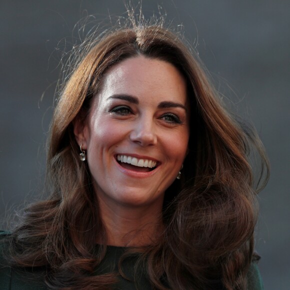 Catherine Kate Middleton, duchesse de Cambridge, arrive en visite chez "Family Action charity's Lewisham" à Londres dans le quartier de Lewisham le 22 janvier 2019.