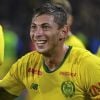 Emiliano Sala lors du match du FC Nantes contre le FC Toulouse au Stade de la Beaujoire le 20 octobre 2018. Le 21 janvier 2019, le footballeur italo-argentin a disparu à bord d'un avion qui le menait à Cardiff, où il venait d'être transféré. © Pierre Perusseau/Bestimage