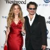 Johnny Depp et Amber Heard - 9e gala annuel "The Art Of Elysium" à Culver City le 9 janvier 2016.