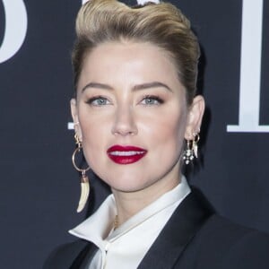 Amber Heard au photocall du défilé de mode Haute-Couture printemps-été 2019 "Giorgio Armani Prive Haute Couture" à Paris. Le 22 janvier 2019 © Olivier Borde / Bestimage