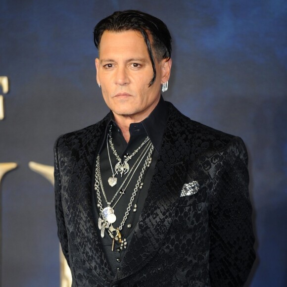 Johnny Depp - Avant-Première du film "Les Animaux fantastiques : Les Crimes de Grindelwald" au cinéma Cineworld Leicester Square à Londres, Royaume Uni, le 13 novembre 2018.