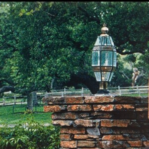 Le ranch de Michael Jackson, Neverland, en 1995.