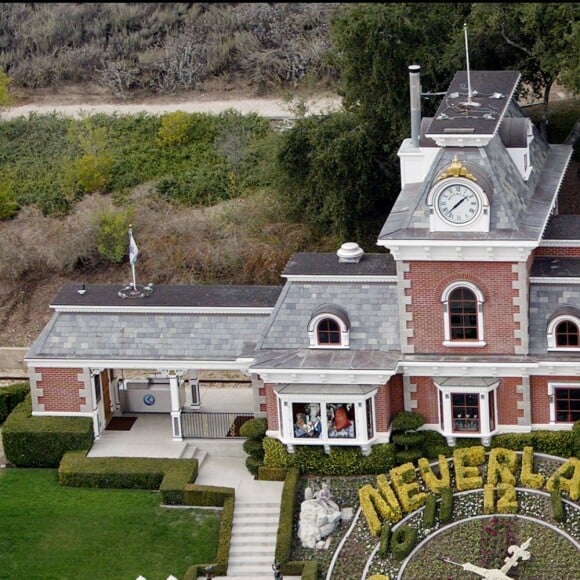 Le ranch de Neverland en 2003.