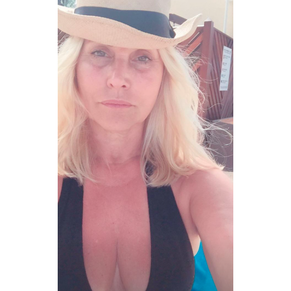 Sophie Favier sans maquillage le 25 janvier 2019.