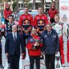 Le prince Albert II de Monaco a remis le trophée du Rallye de Monte-Carlo, remporté le 27 janvier 2019 par Sébastien Ogier et Julien Ingrassia sur Citroën. ©Jean-Charles Vinaj/Pool Monaco/Bestimage
