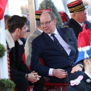 Le prince Albert II de Monaco a remis le trophée du Rallye de Monte-Carlo, remporté le 27 janvier 2019 par Sébastien Ogier et Julien Ingrassia sur Citroën. ©Jean-Charles Vinaj/Pool Monaco/Bestimage