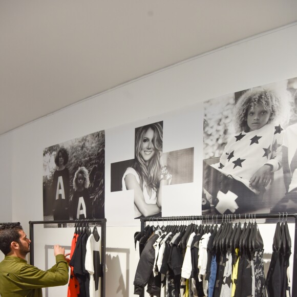 "Celinenununu", la boutique éphémère de Céline Dion à la galerie Joseph rue de Turenne dans le 3ème arrondissement de Paris le 26 janvier 2019.