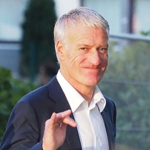 Didier Deschamps - Les people quittent leur hôtel afin de participer à l'enregistrement du nouveau spectacle des Enfoirés à Bordeaux le 28 janvier 2019.