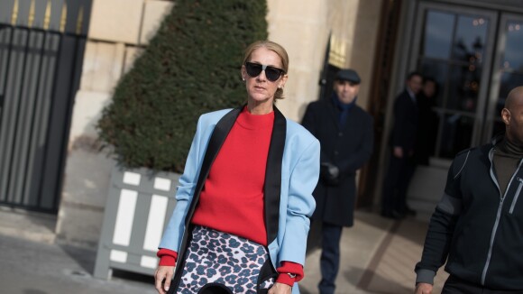 Céline Dion : Look androgyne pour une chic séance shopping