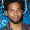 Jussie Smollett arrivant à la soirée de lancement de série ''Carpool Karaoke d'Apple Music'' au Chateau Marmont à West Hollywood, le 7 août 2017.